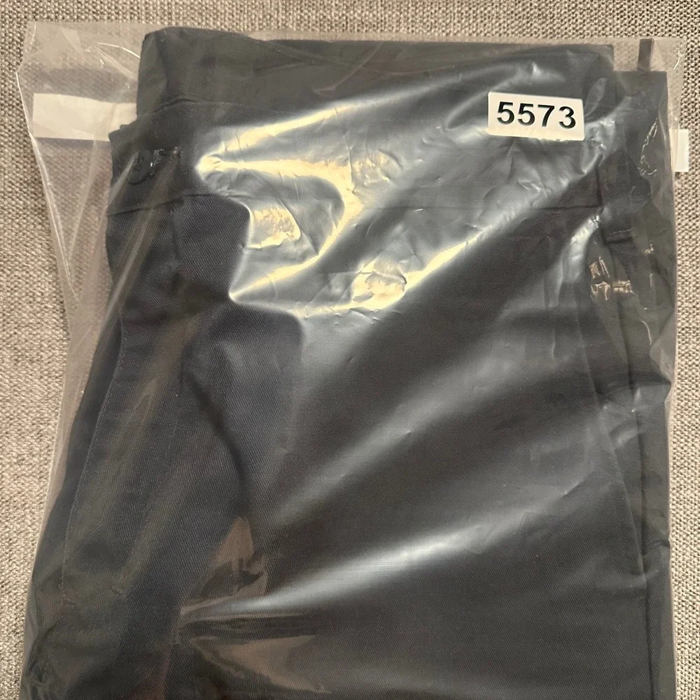 Genuine Dickies Work Shorts Mens 36 Navy Flat Front Utility